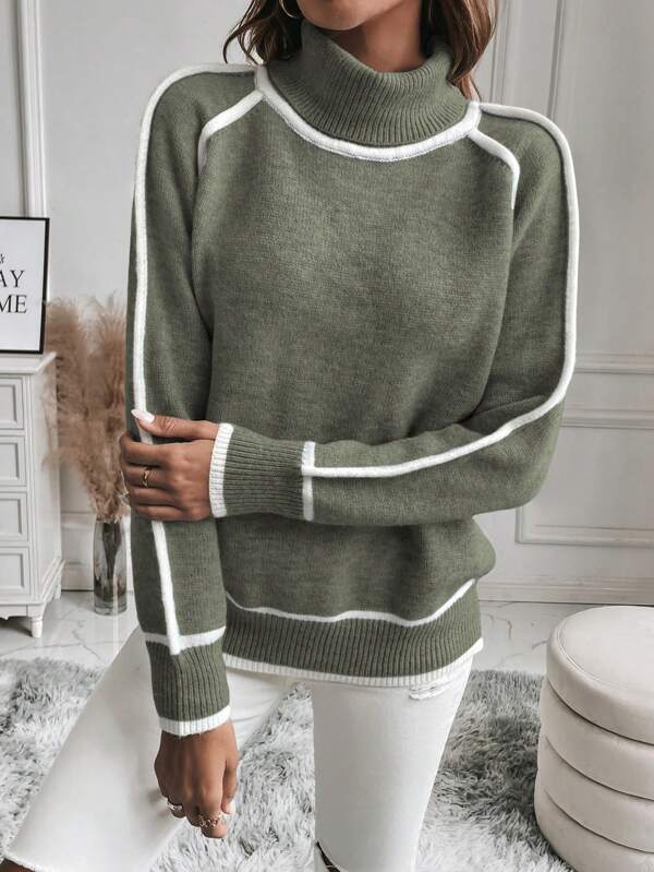 Noémi – gebreide dameswintertrui met fleece voering