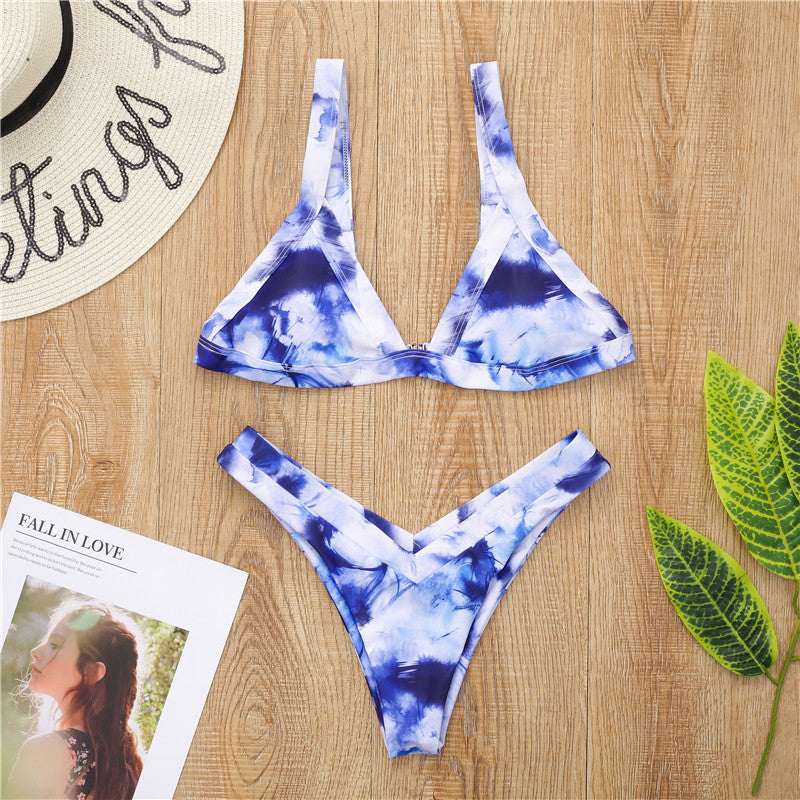 Freya – Triangel bikini set met sneldrogende stof en moderne pasvorm