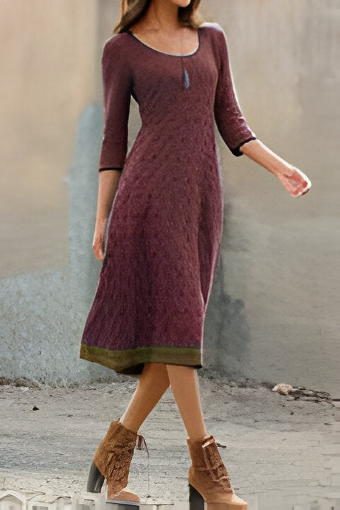 Eralin – Luchtige dames Midi zomerjurk
