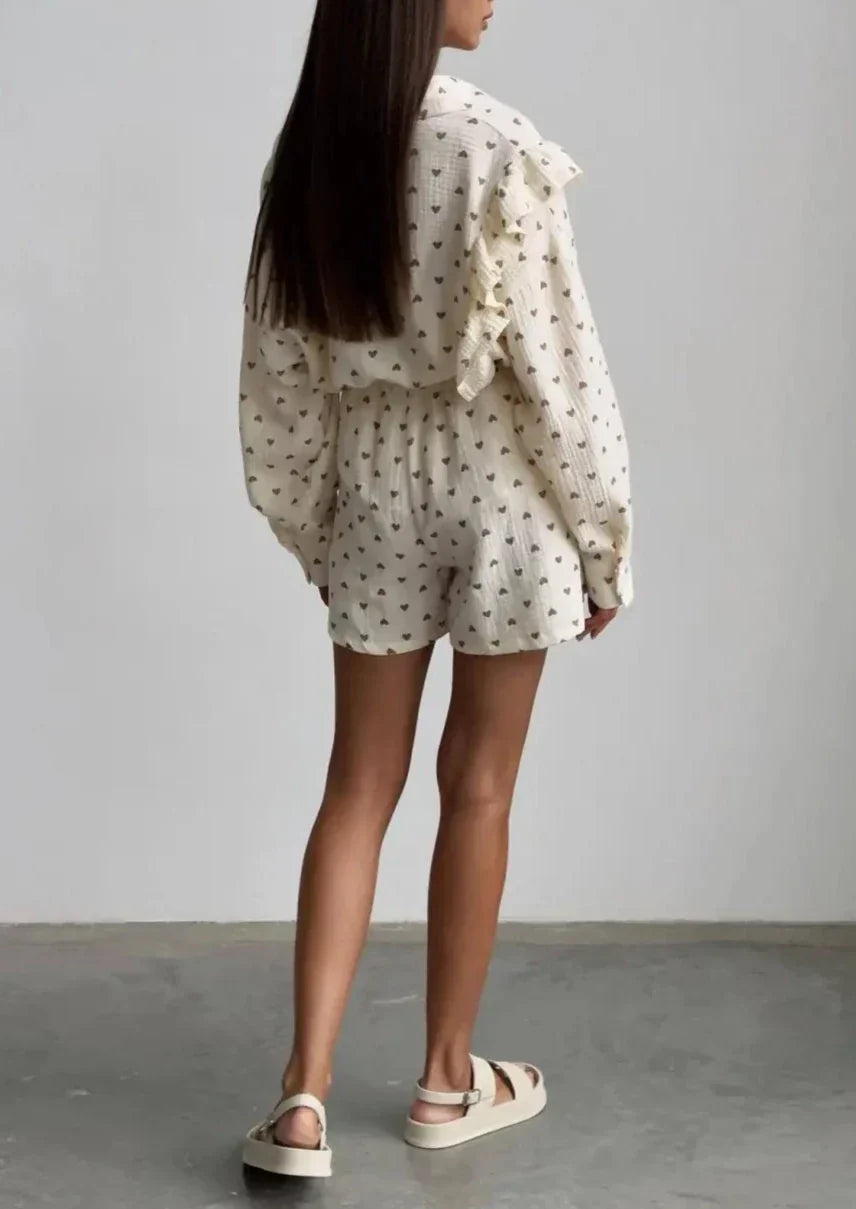 Isabelle – Luchtige zomer co-ordset van viscose