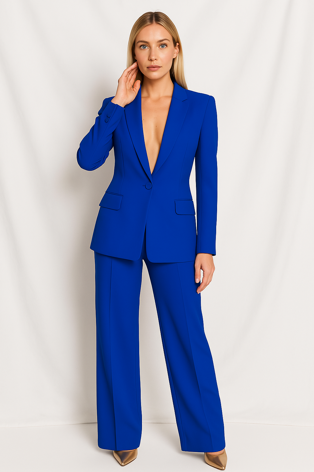 Elin – Dames Blazer Set Met Broek