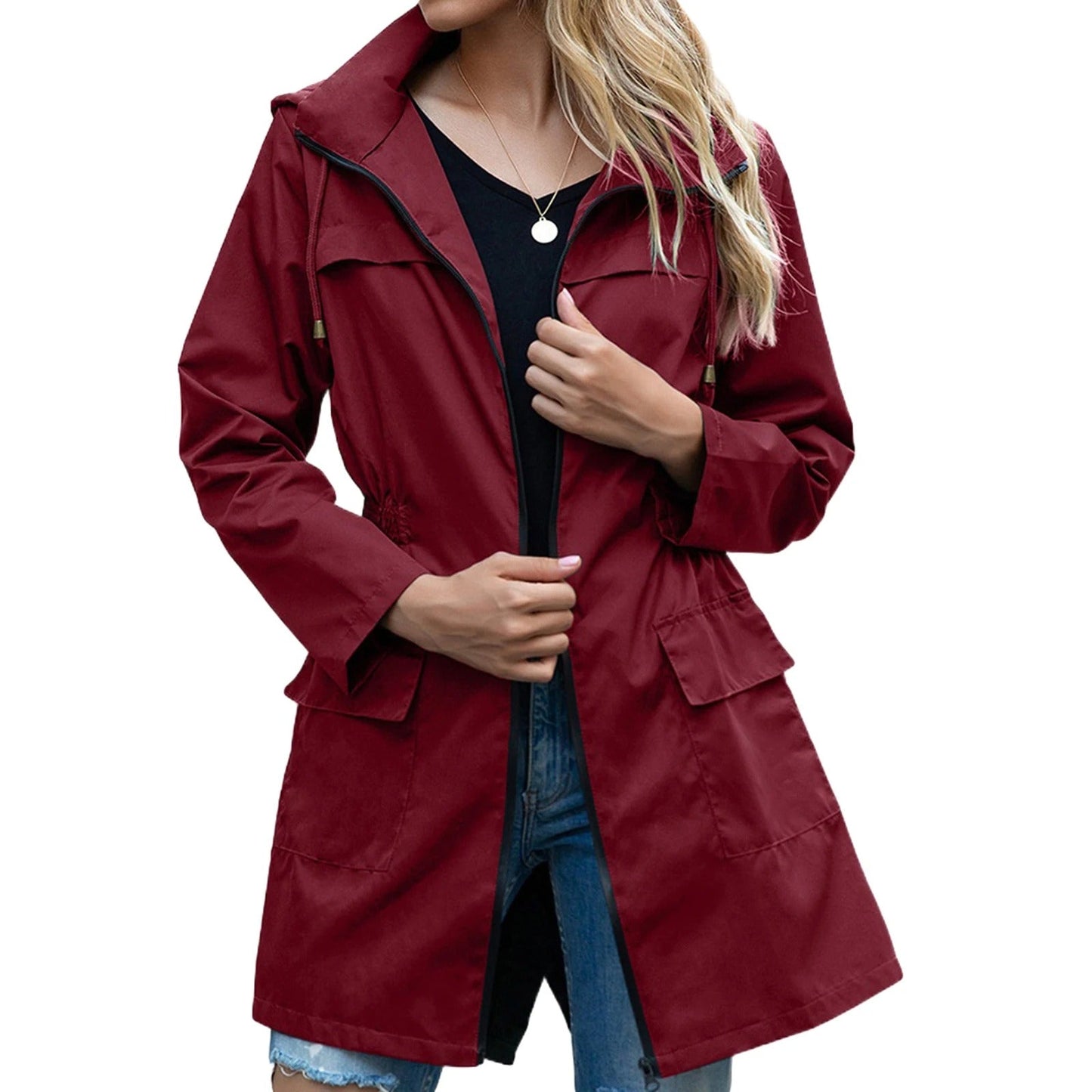 Yara – Waterdichte Zomerjas Voor Dames Met Zakken