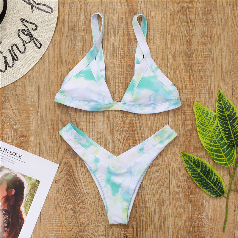 Freya – Triangel bikini set met sneldrogende stof en moderne pasvorm
