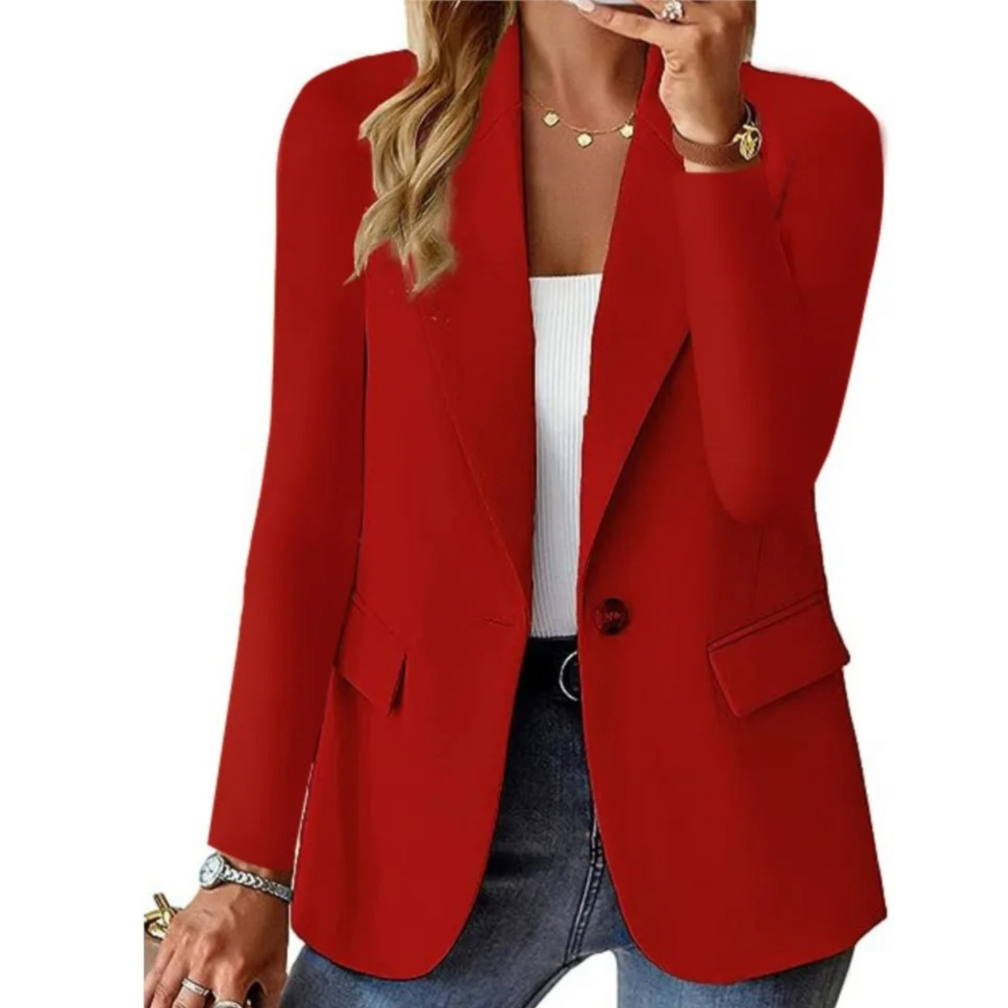 Maud – getailleerde damesblazer met elegante snit
