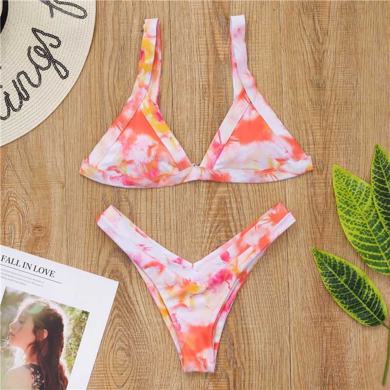 Freya – Triangel bikini set met sneldrogende stof en moderne pasvorm