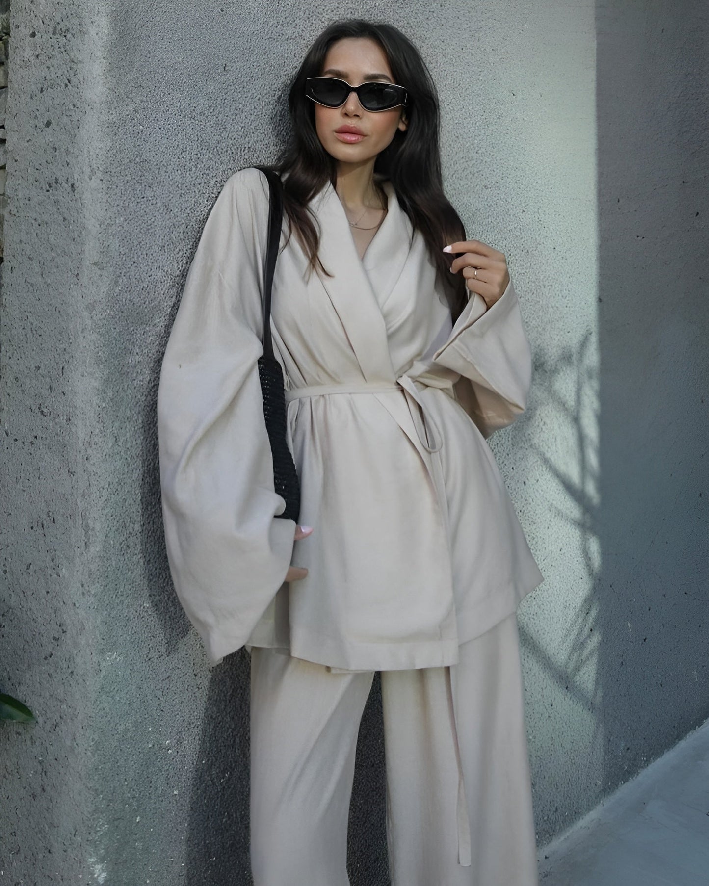 Lana – Zomerse kimono in luchtig linnen