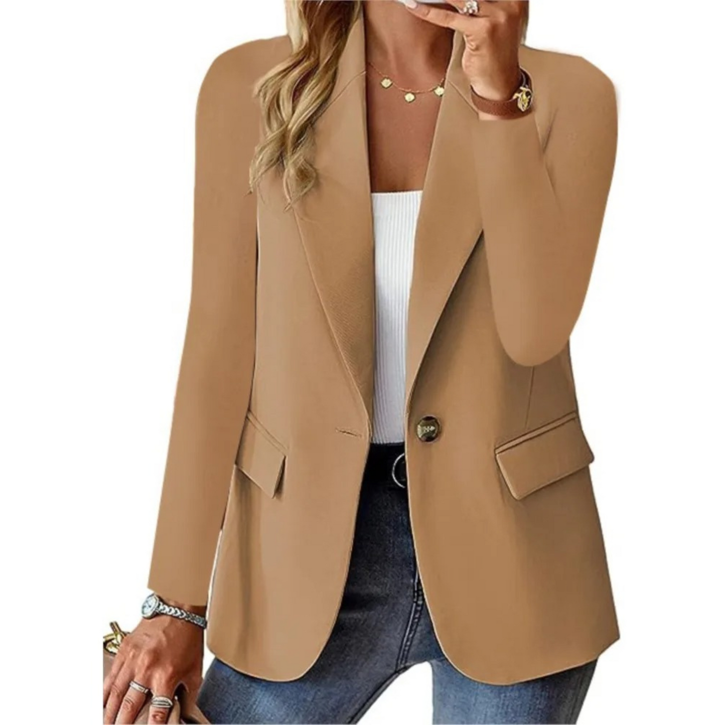 Maud – getailleerde damesblazer met elegante snit