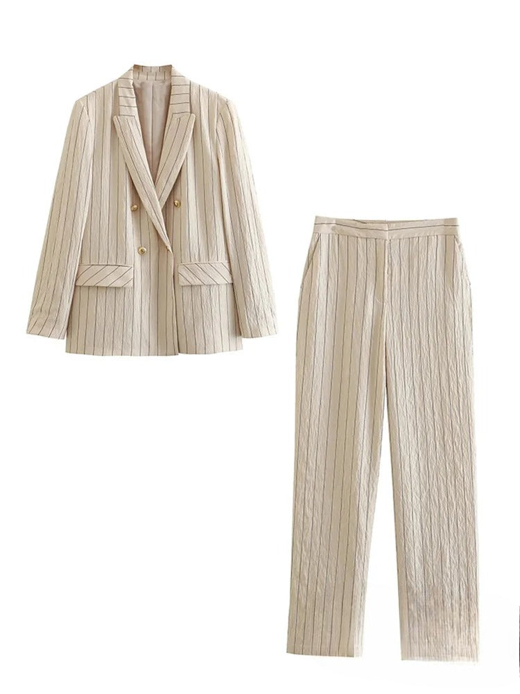Jade - Klassieke tweedelige Dames Blazer Set