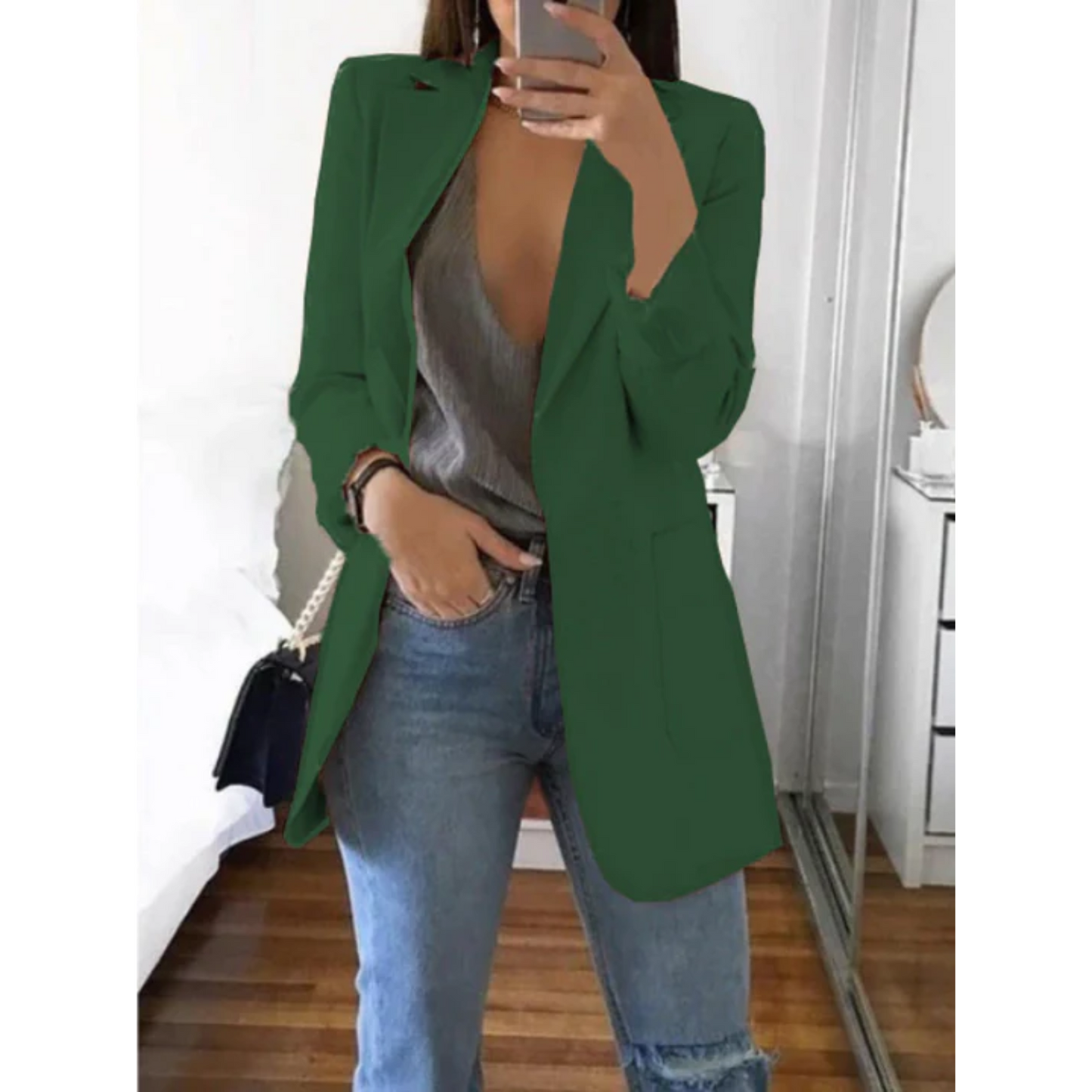 Julianne – slim-fit damesblazer met elegante belijning
