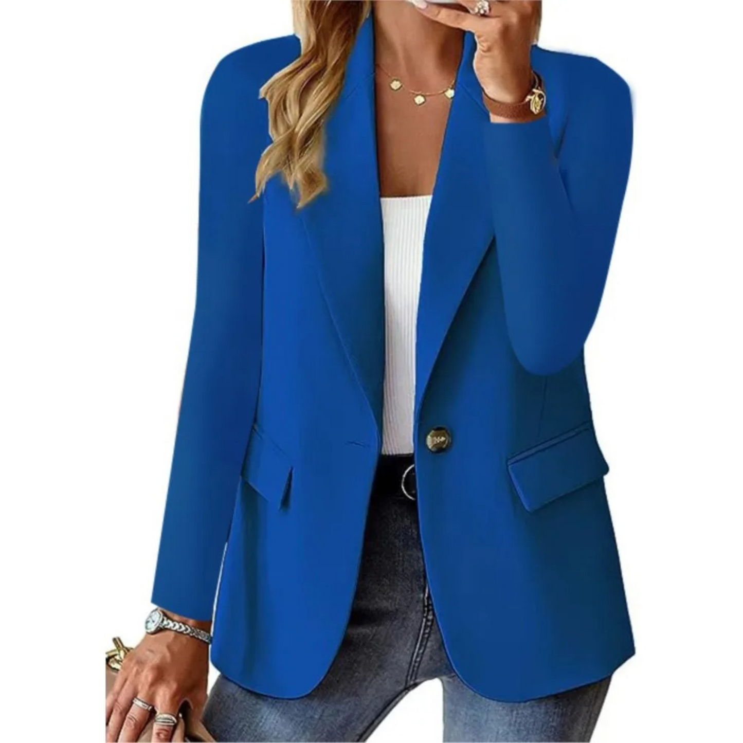 Maud – getailleerde damesblazer met elegante snit