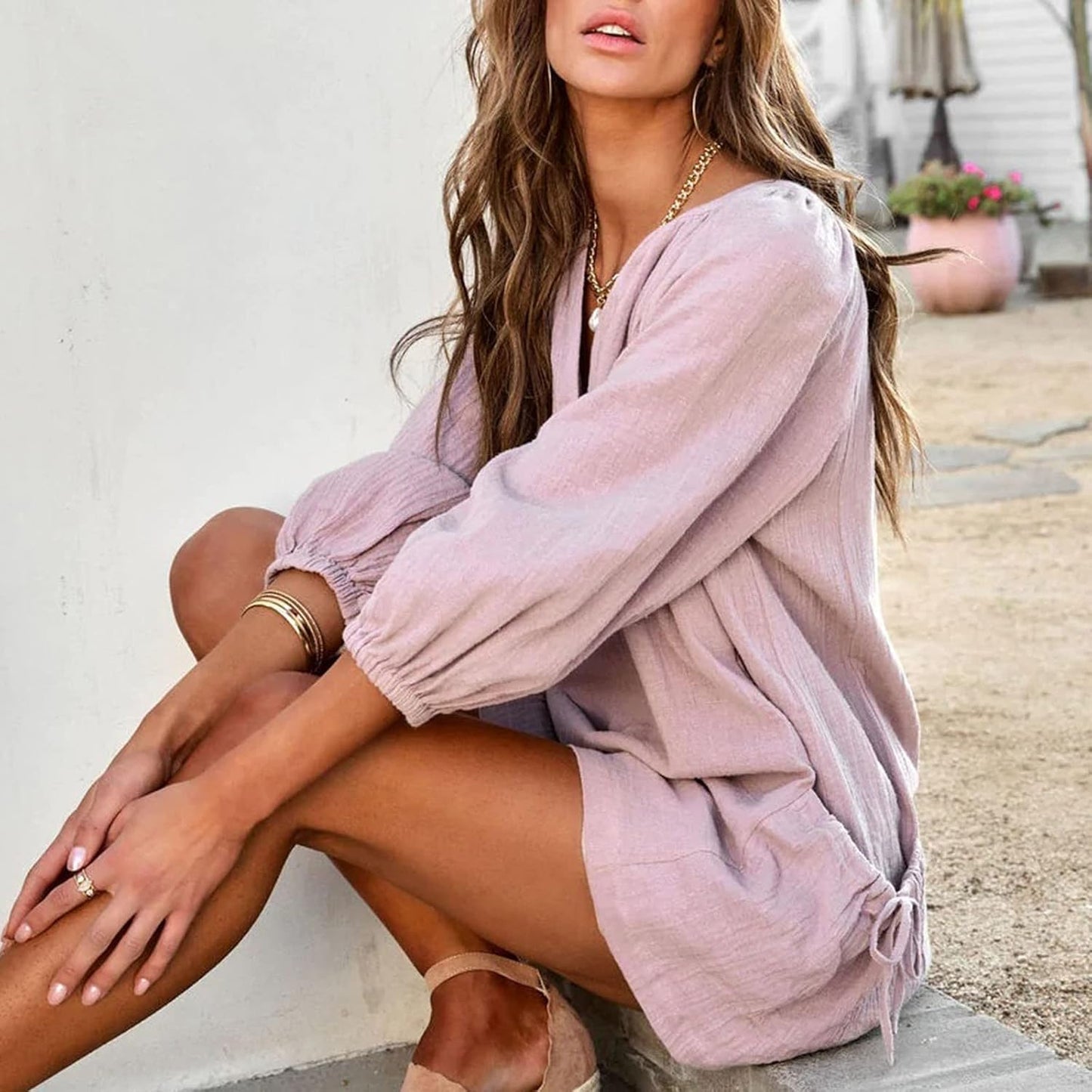 Shannon - Luchtige Katoenen Zomer Jumpsuit