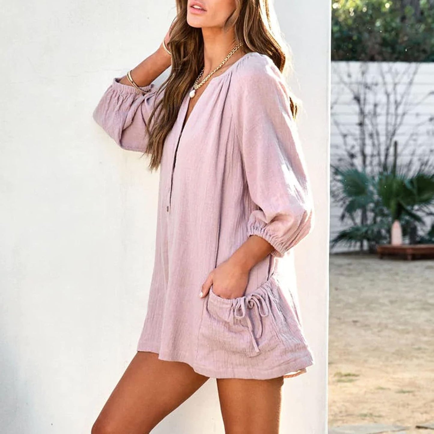 Shannon - Luchtige Katoenen Zomer Jumpsuit