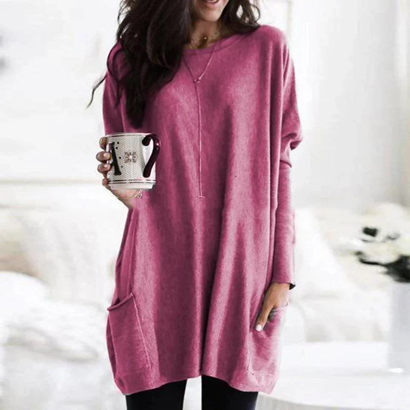 Amélie – oversized tuniektrui van katoen met relaxte pasvorm