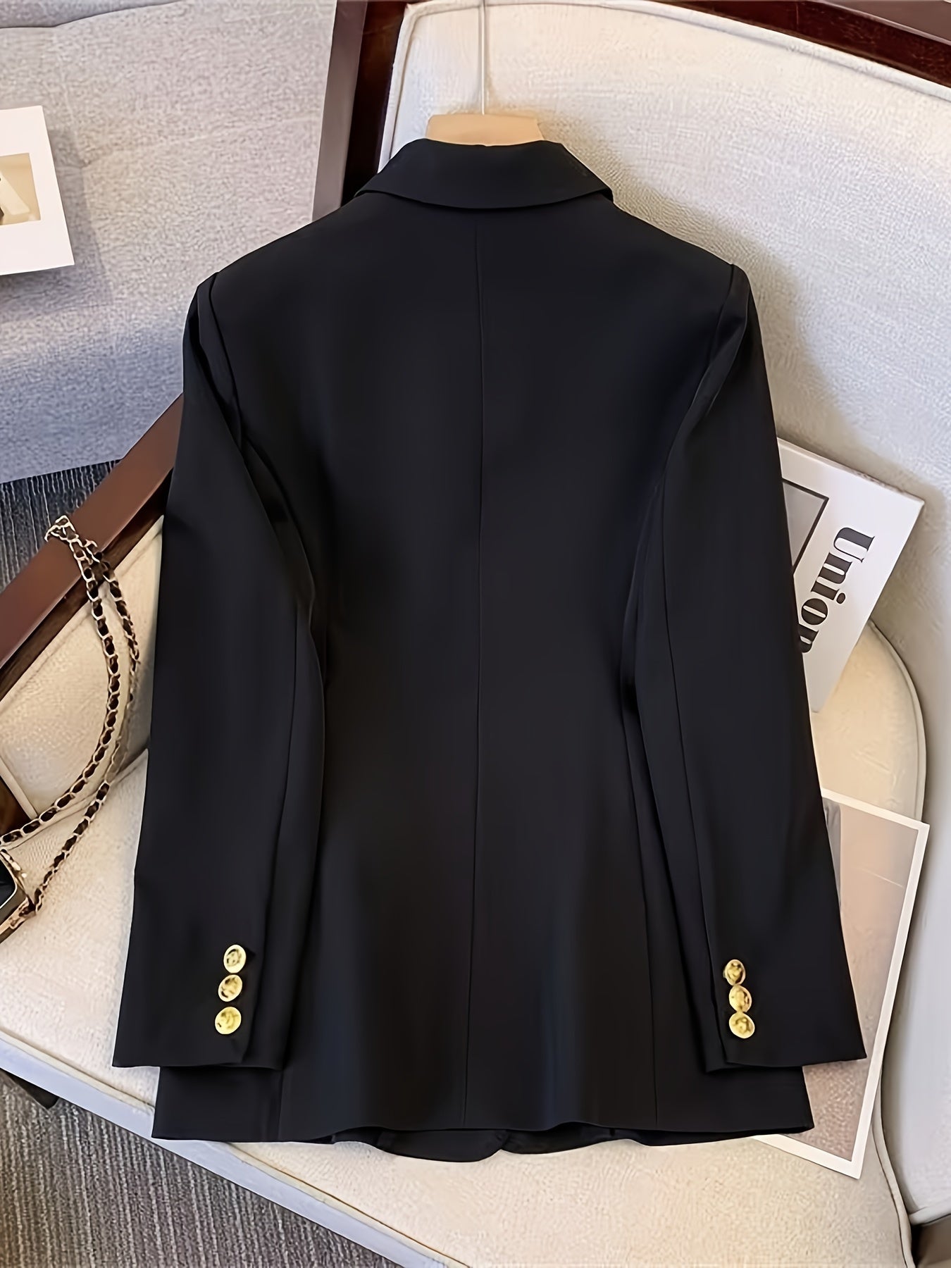Colette – slim business blazer met heuplengte en elegante snit