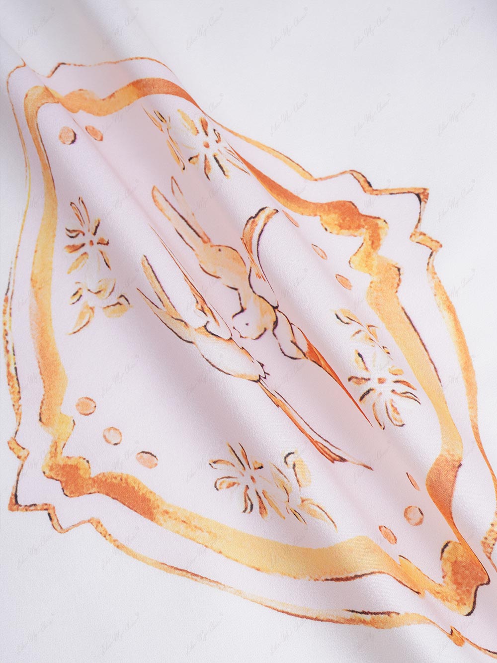 Clara – tweedelige zomer set met etnische print en rechte broek