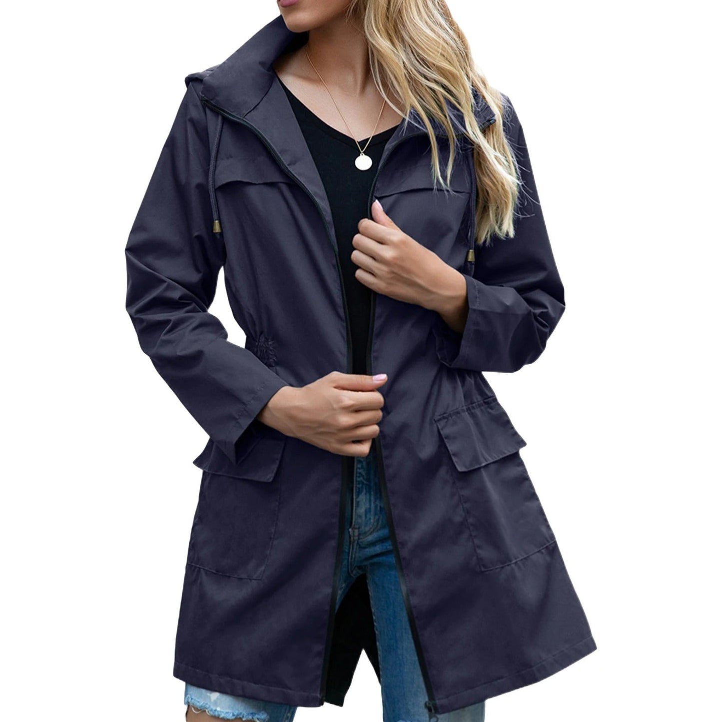 Yara – Waterdichte Zomerjas Voor Dames Met Zakken