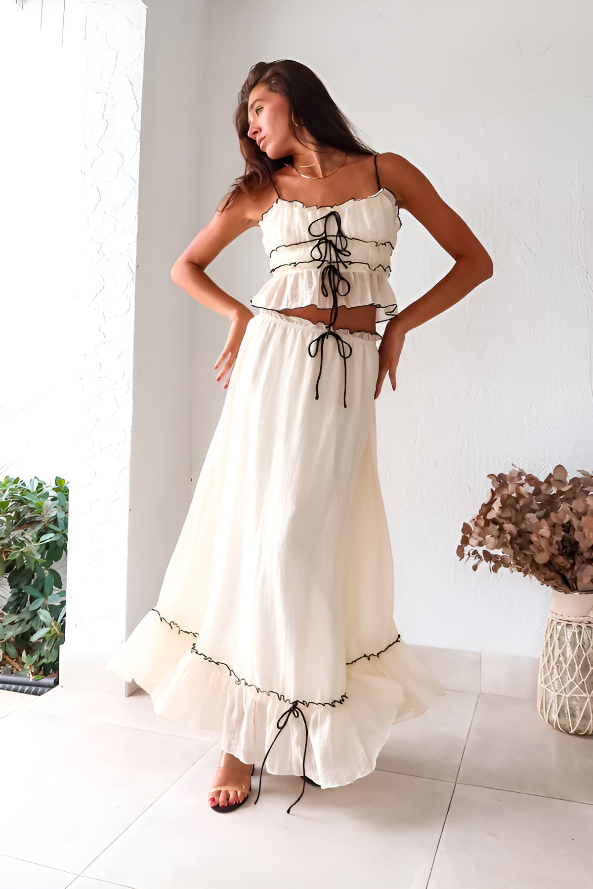 Mia - Witte Zomer Set