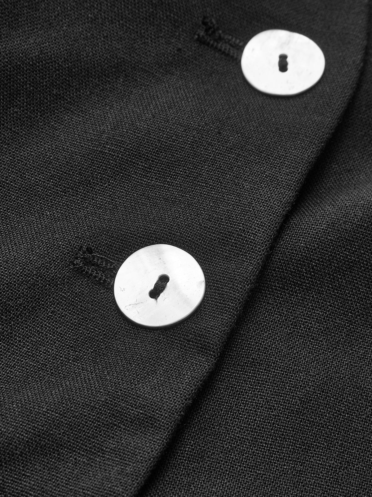 Luna – linnen set met mouwloos vest en wijde broek