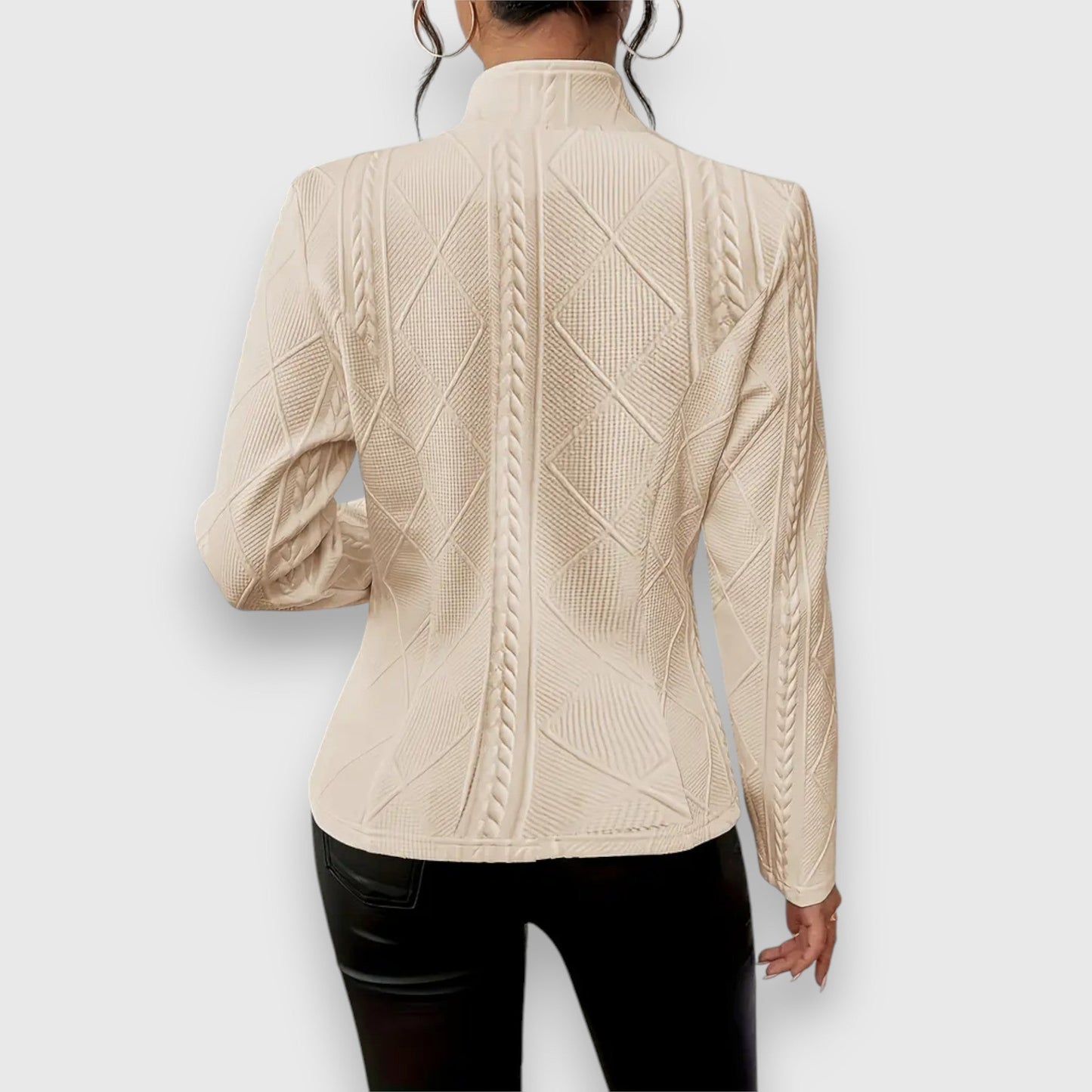 Claire – Getailleerde blazer met reverskraag