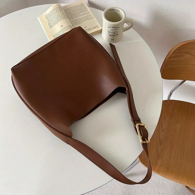 Nova – PU Leren Schouder Tas Met Verstelbare Band