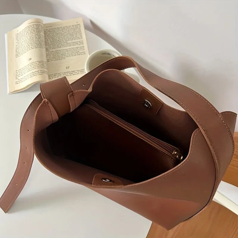 Nova – PU Leren Schouder Tas Met Verstelbare Band