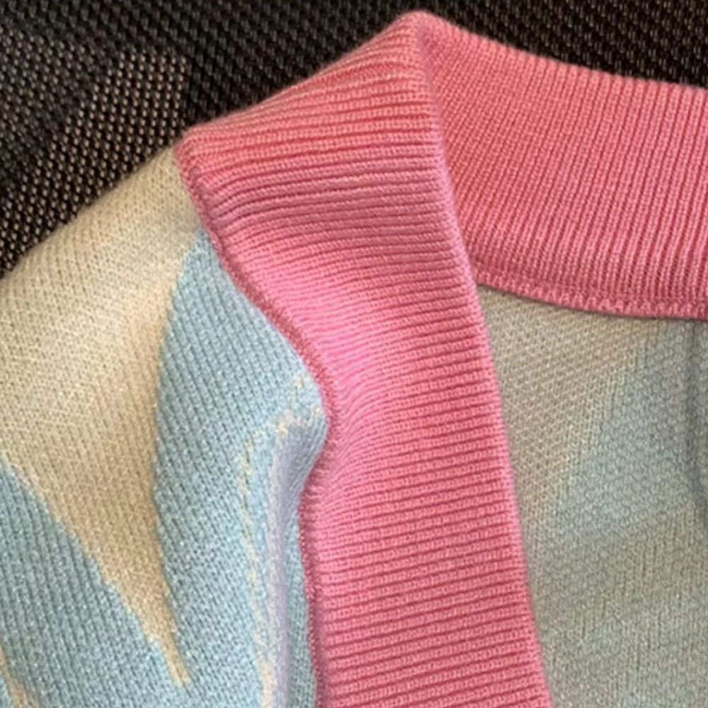 Camilia – gekleurde dames cardigan vest