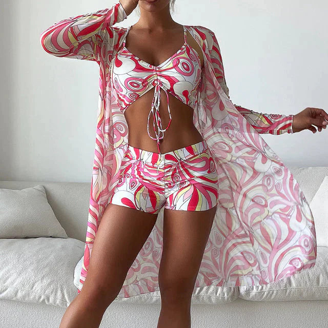 Natalia – Bikini set van ademende stof met flatterende pasvorm