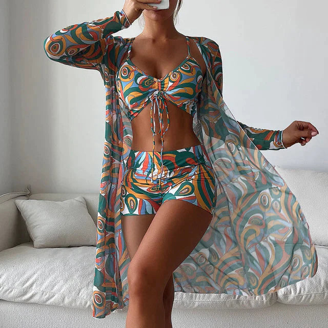 Natalia – Bikini set van ademende stof met flatterende pasvorm