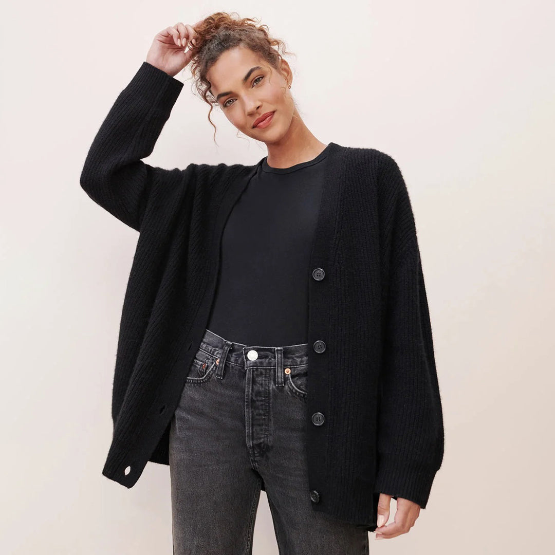Coco – oversized cardigan vest