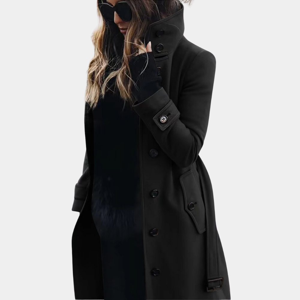 Claire – dames trenchcoat met getailleerde pasvorm
