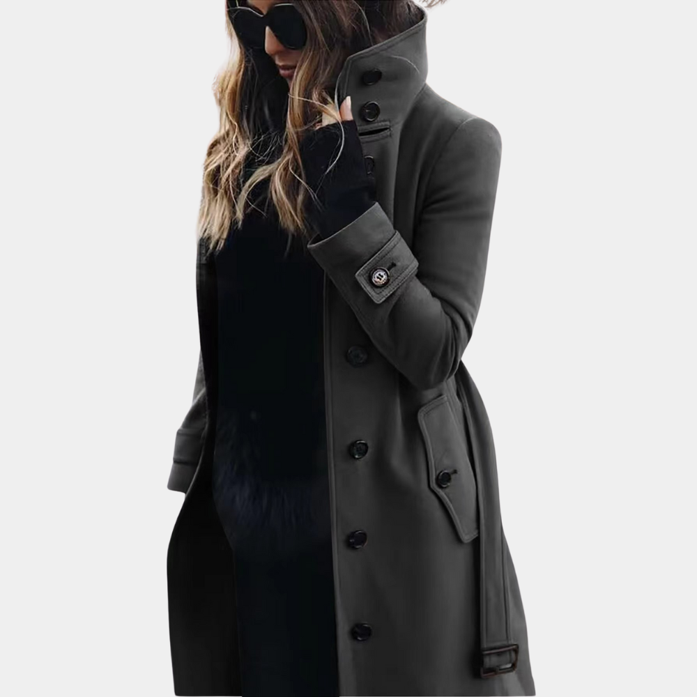 Claire – dames trenchcoat met getailleerde pasvorm