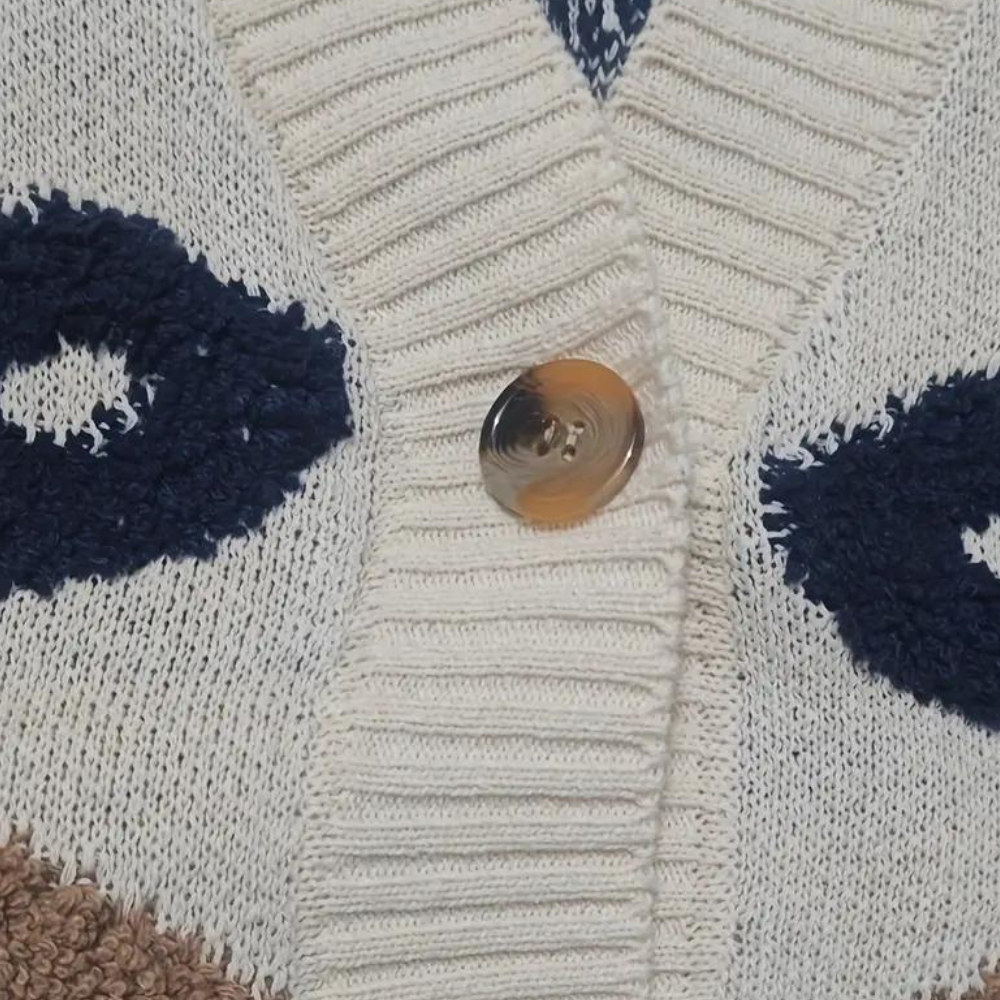 Sophie – katoenen dames cardigan vest