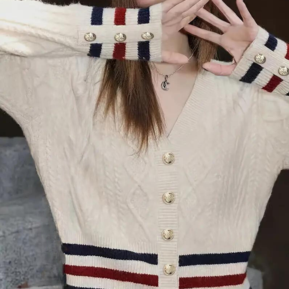 Lisan – getailleerd cardigan vest