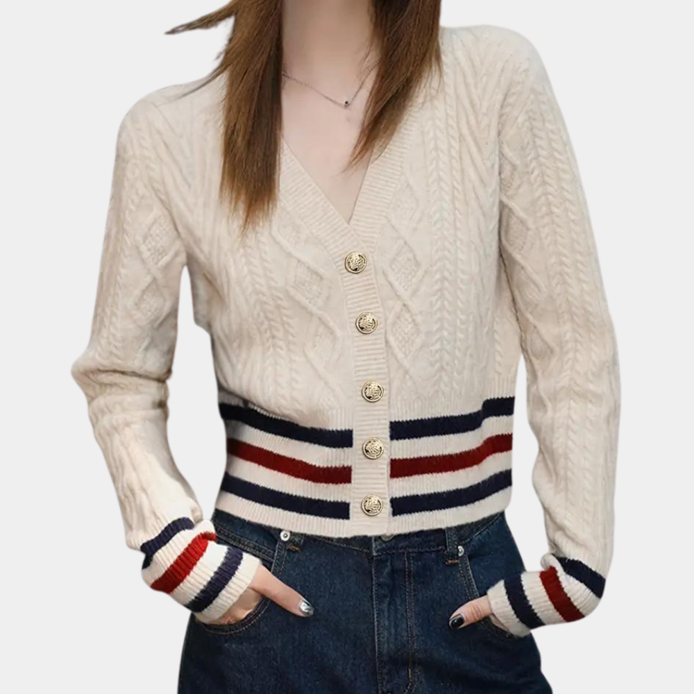 Lisan – getailleerd cardigan vest