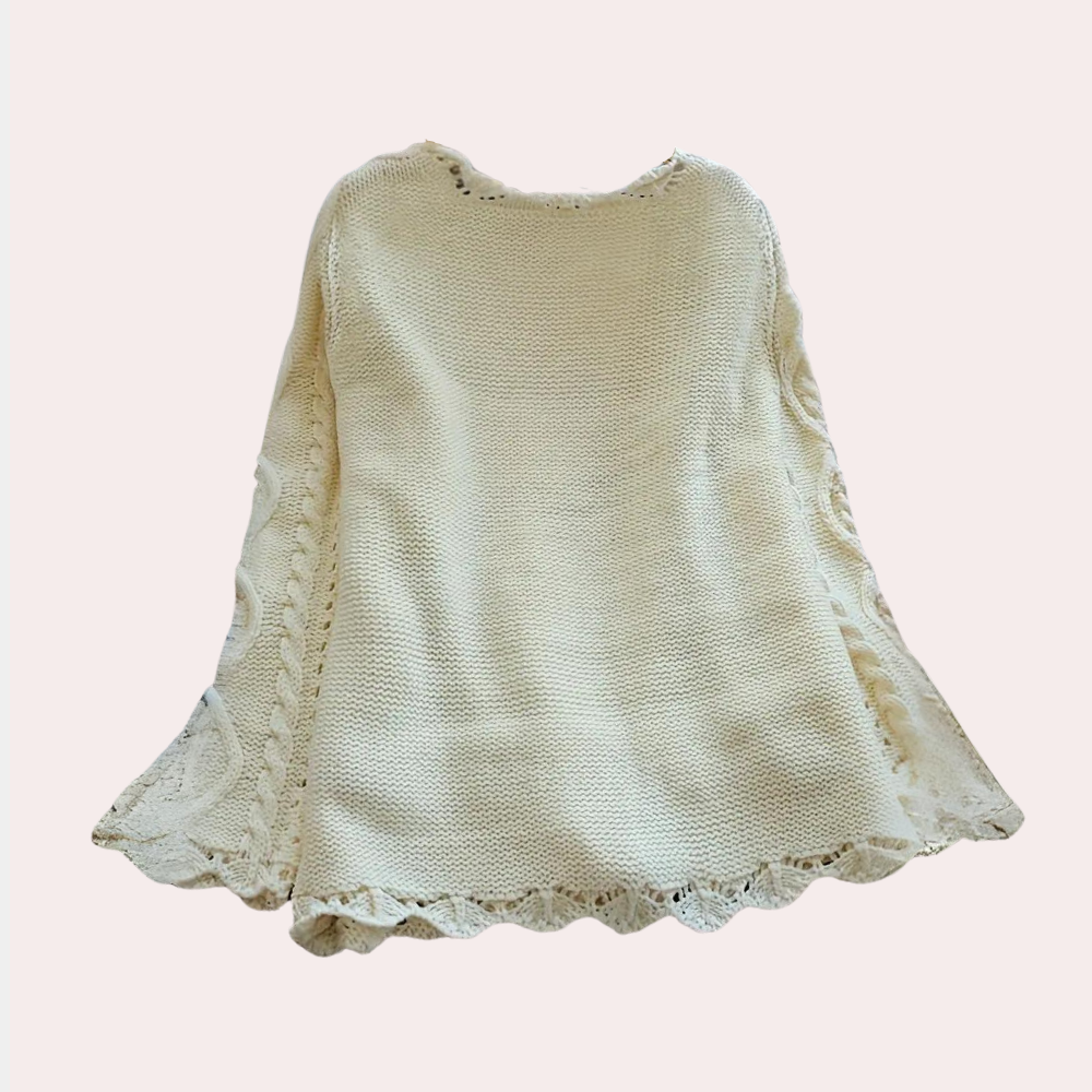 Ailana – gebreid dames cardigan vest