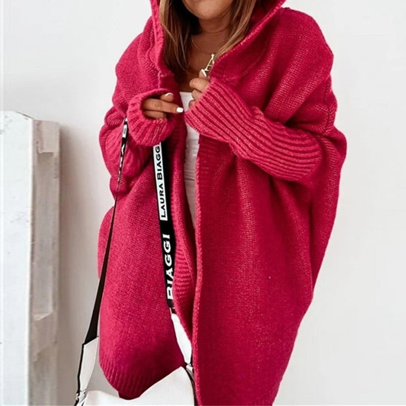 Carrie – Dames Cardigan Met Oversized Pasvorm En Lange Mouwen