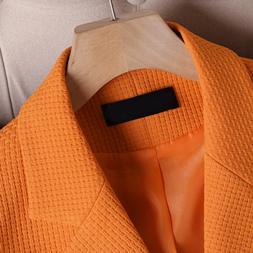 Nina – single-breasted herfstblazer met lange mouwen