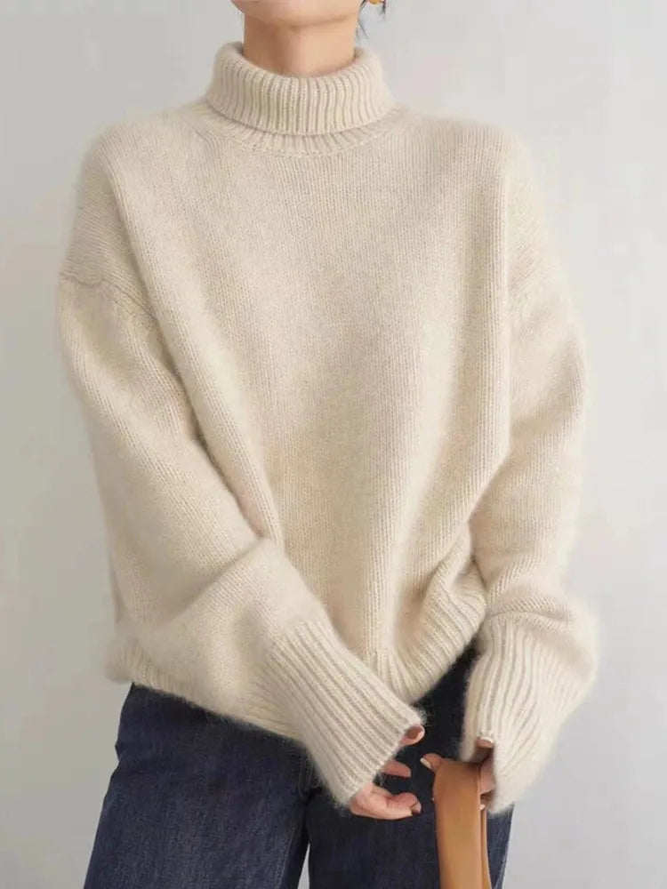 Aada – Gebreide Oversized Kasjmier Coltrui