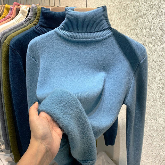 Isabelle – oversized cashmere coltrui met lange mouwen en heuplengte