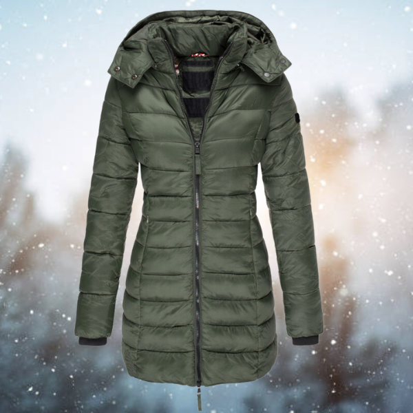 Elisa – lange puffer jacket