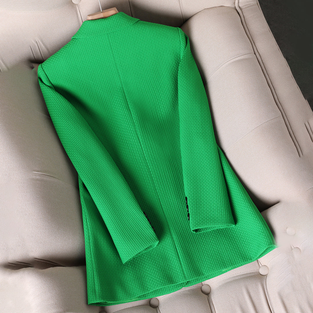 Nina – single-breasted herfstblazer met lange mouwen
