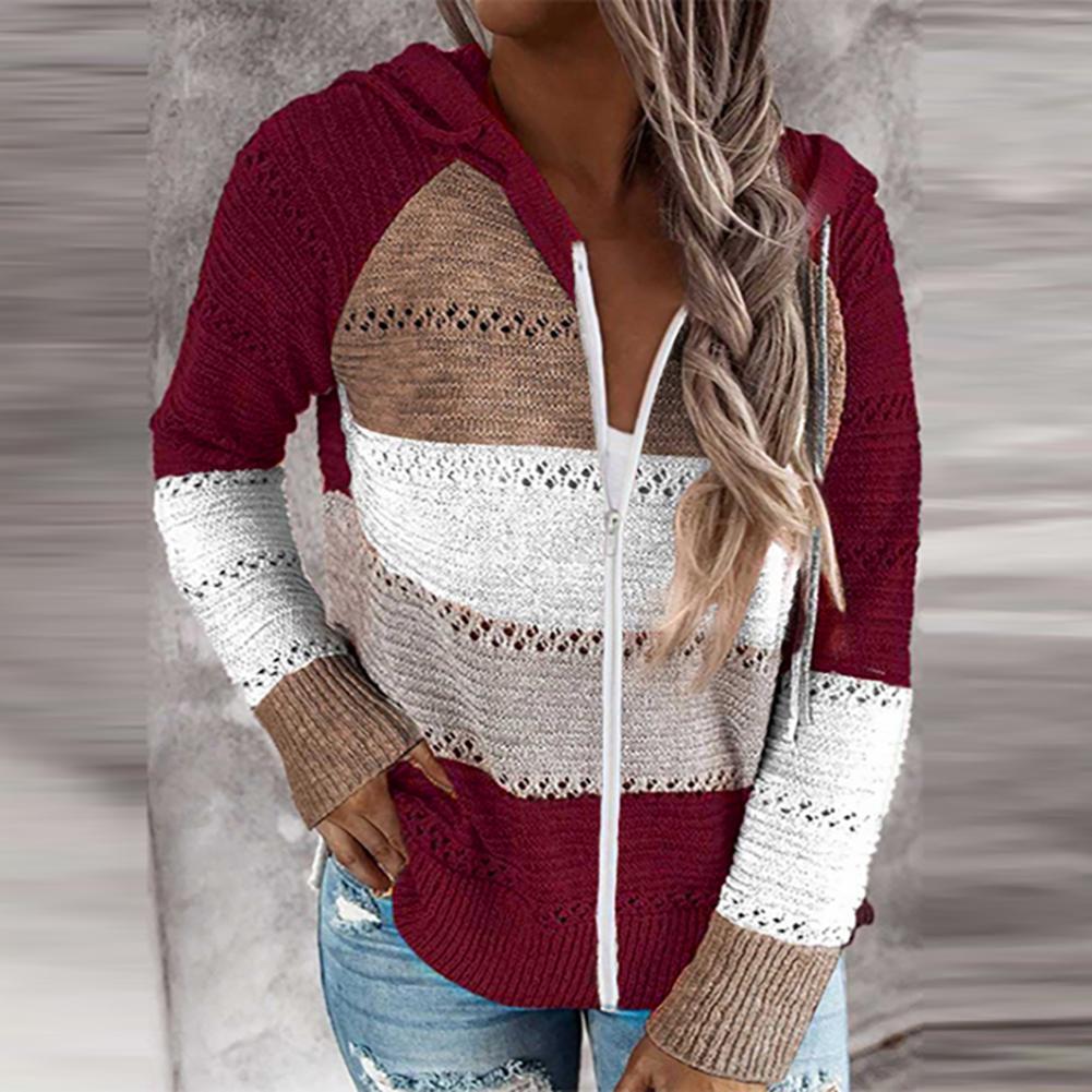 Avalynn – oversized gebreide trui met v-hals