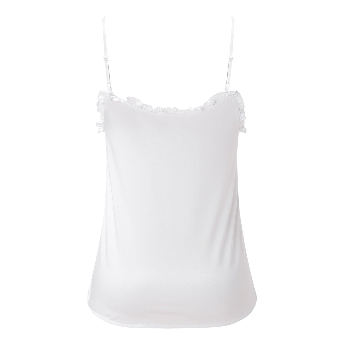 Wendy – zomertop met spaghettibandjes en ruches