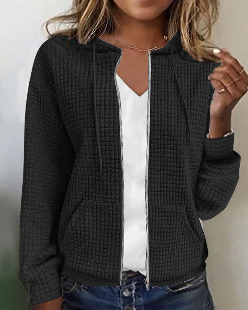 Sandra – Dames Vest Met Capuchon En Rits