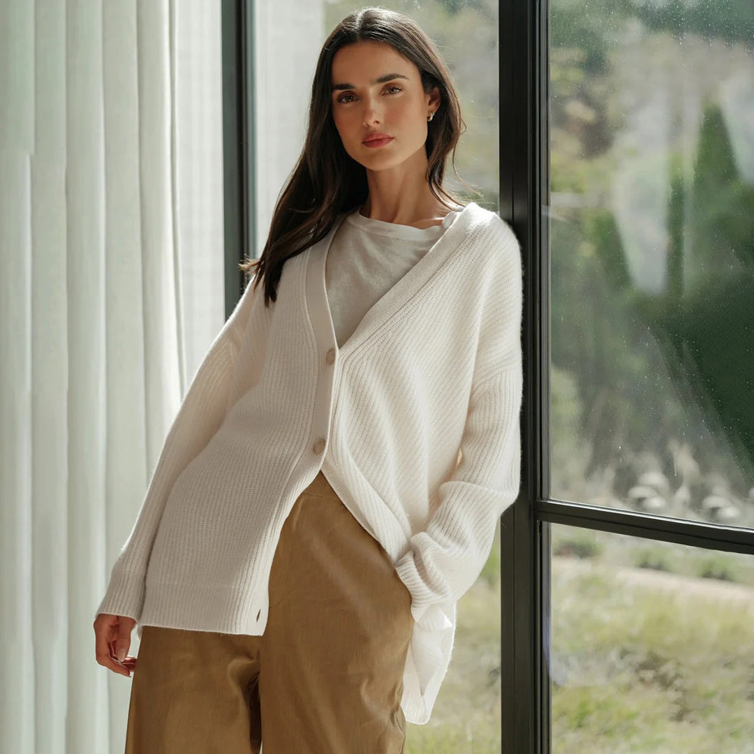 Coco – oversized cardigan vest
