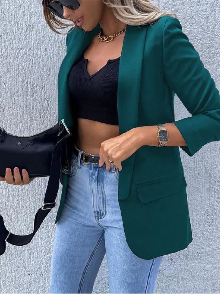 Jaylen – getailleerde damesblazer met stretch en elegante pasvorm