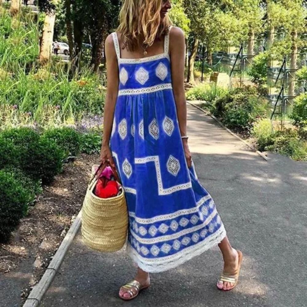 Rowan - vintage boho zomerjurk