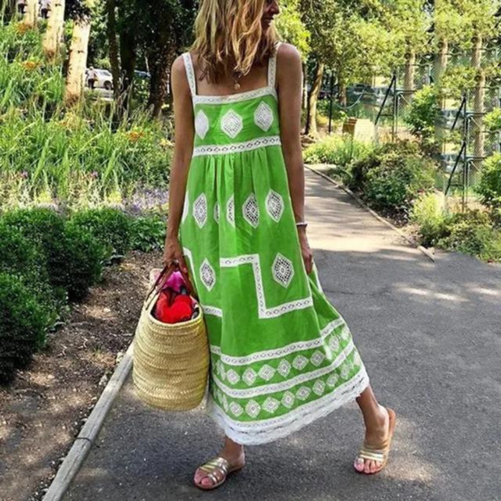 Rowan - vintage boho zomerjurk