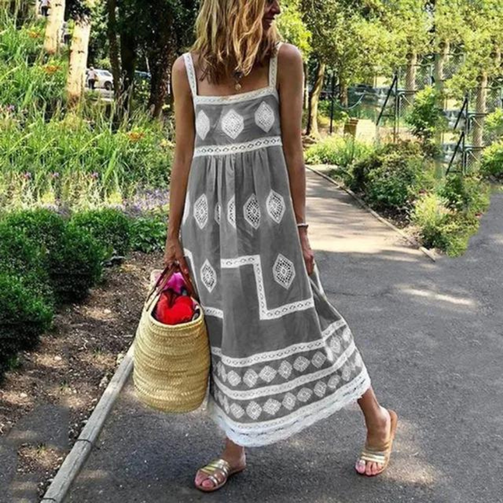 Rowan - vintage boho zomerjurk