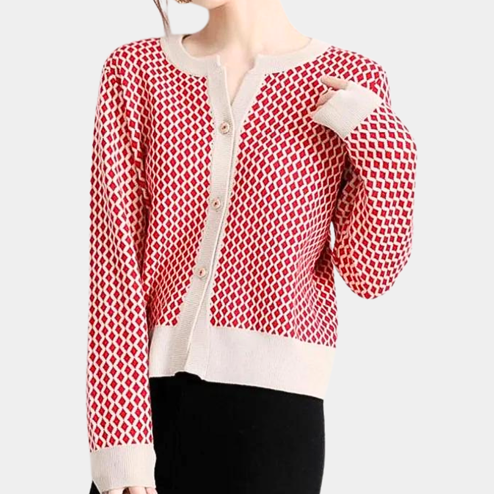 Beverly – getailleerd cardigan vest